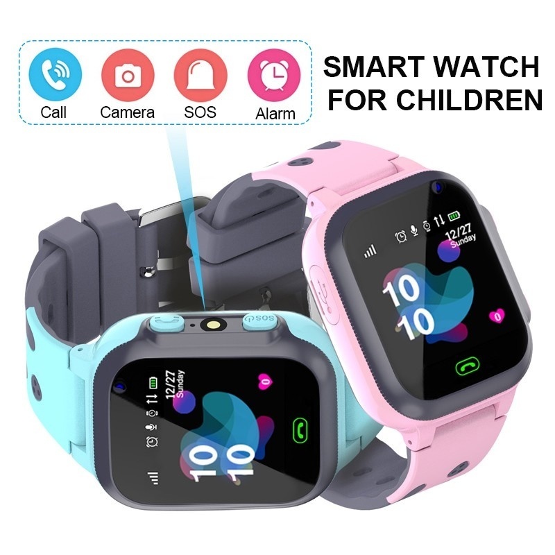 Smartwatch Watches Girls - Crianças relógio inteligente à prova dwaterproof