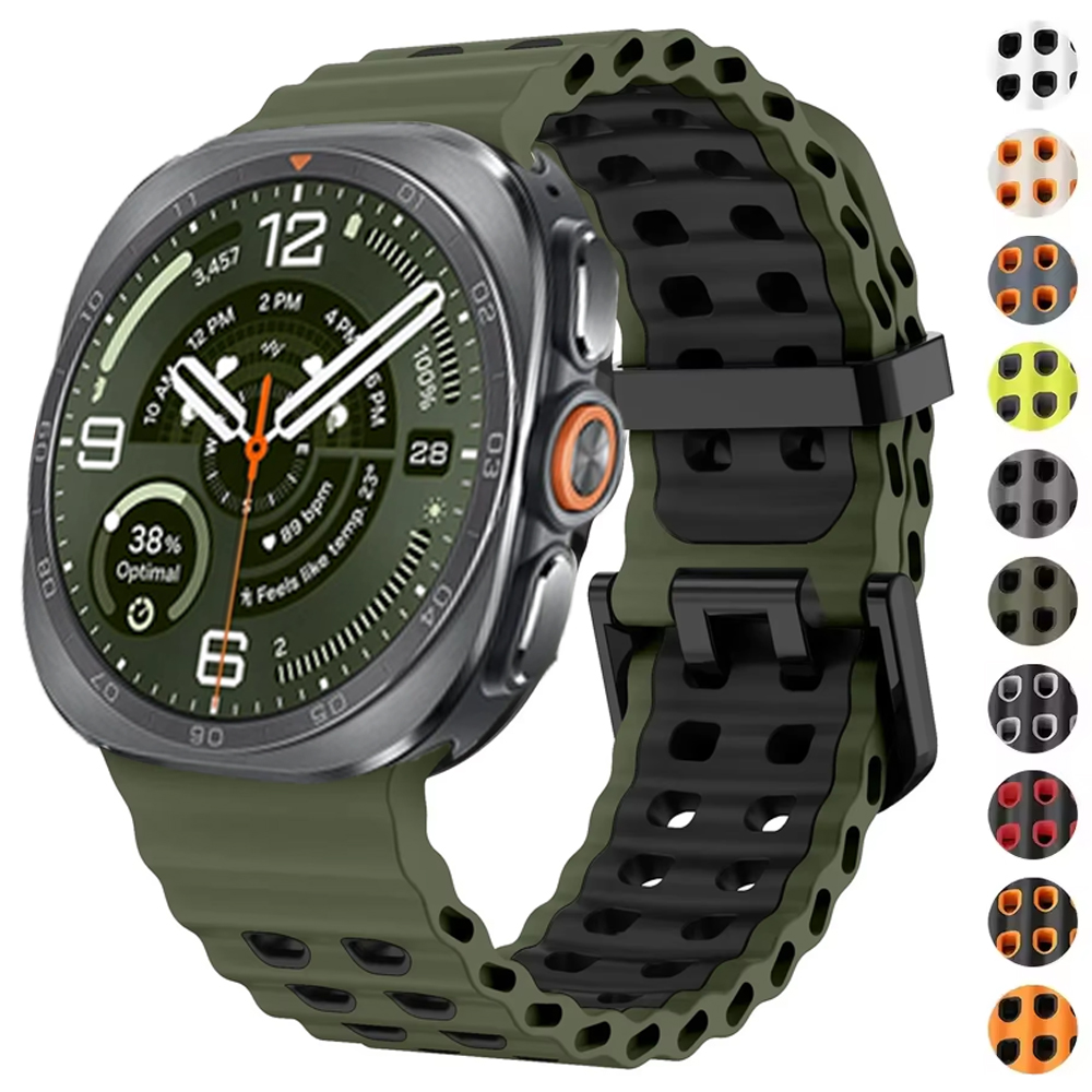 Tide Watch Surf - Pulseira de Silicone Esportiva Marinha 2026