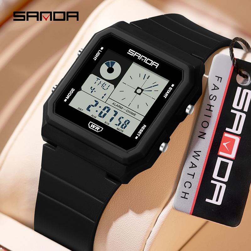 Tide Watch Surf - Sanda 2216 moda relógio eletrônico multifuncional