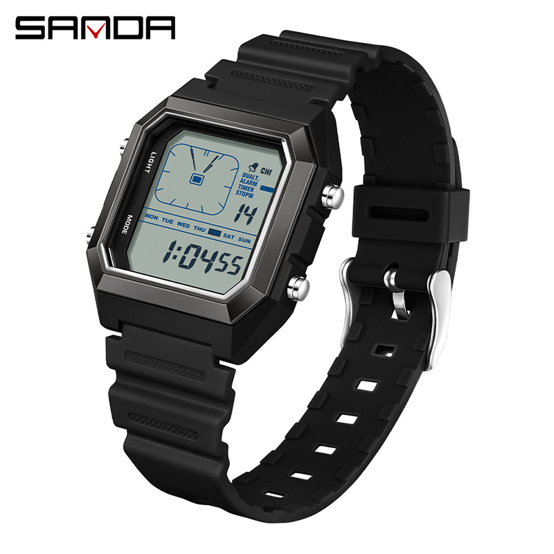 Tide Watch Surf - Relógio Eletrônico Masculino Digital Multifuncional SANDA