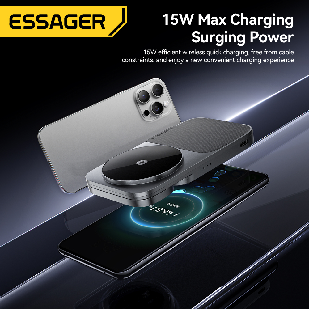 Essager 3-em-1 portátil dobráv - Smartwatch Watches Compatible With Iphone avaliação e preço