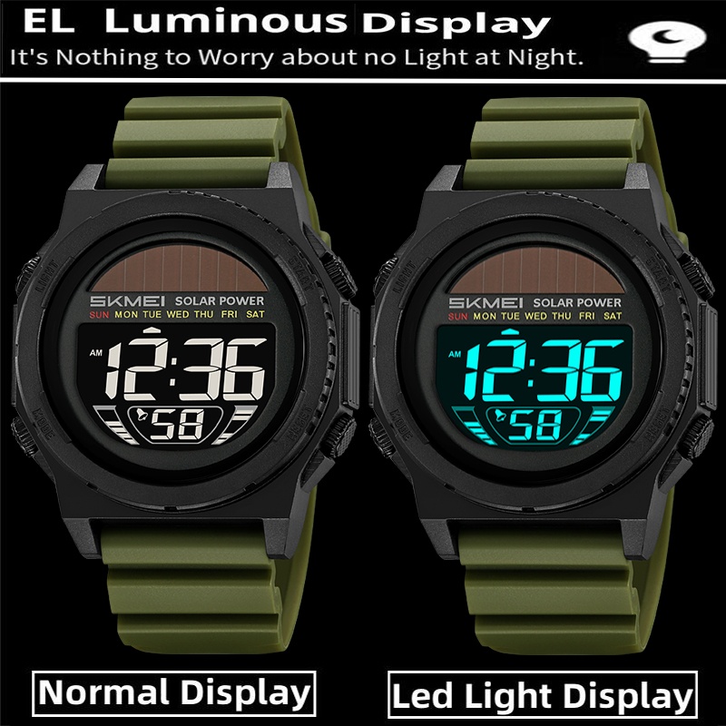 Skmei relógios digitais de ene - Tide Watch Surf avaliação e preço