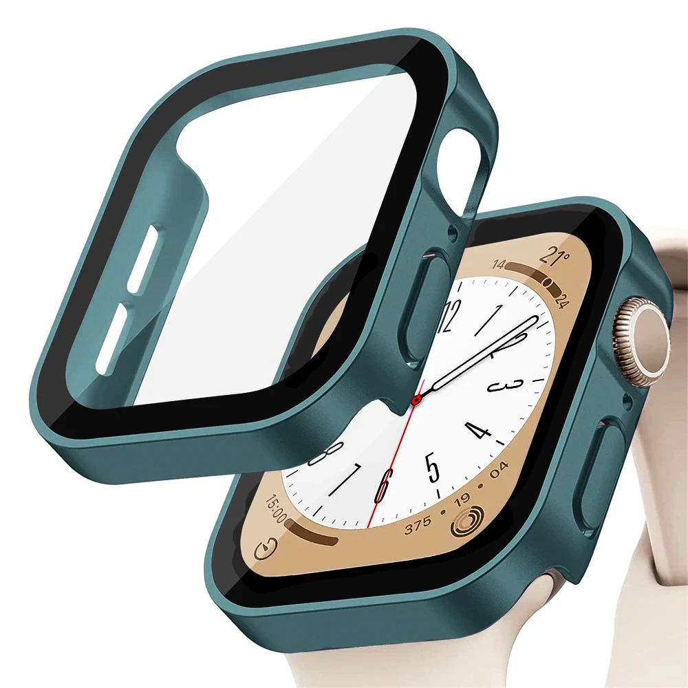 Vidro + capa para apple watch  - Smartwatch Watches Girls avaliação e preço