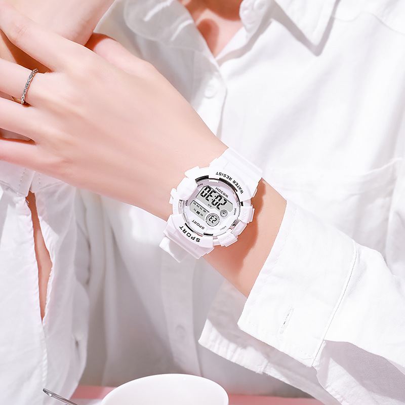 Moda crianças relógios luminos - Smartwatch Watches Girls avaliação e preço
