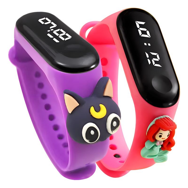 Relógio inteligente multicolor - Smartwatch Watches Girls avaliação e preço