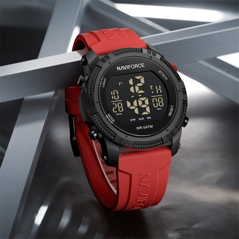 Naviforce 7104 luxo masculino  - Tide Watch Surf avaliação e preço