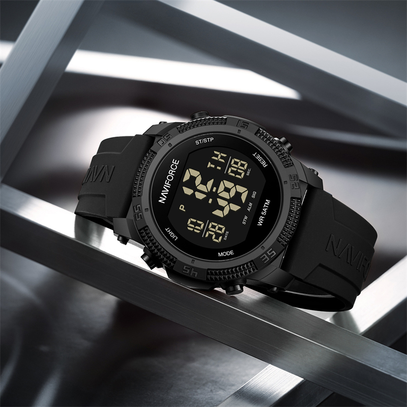 Naviforce 7104 luxo masculino  - Tide Watch Surf avaliação e preço