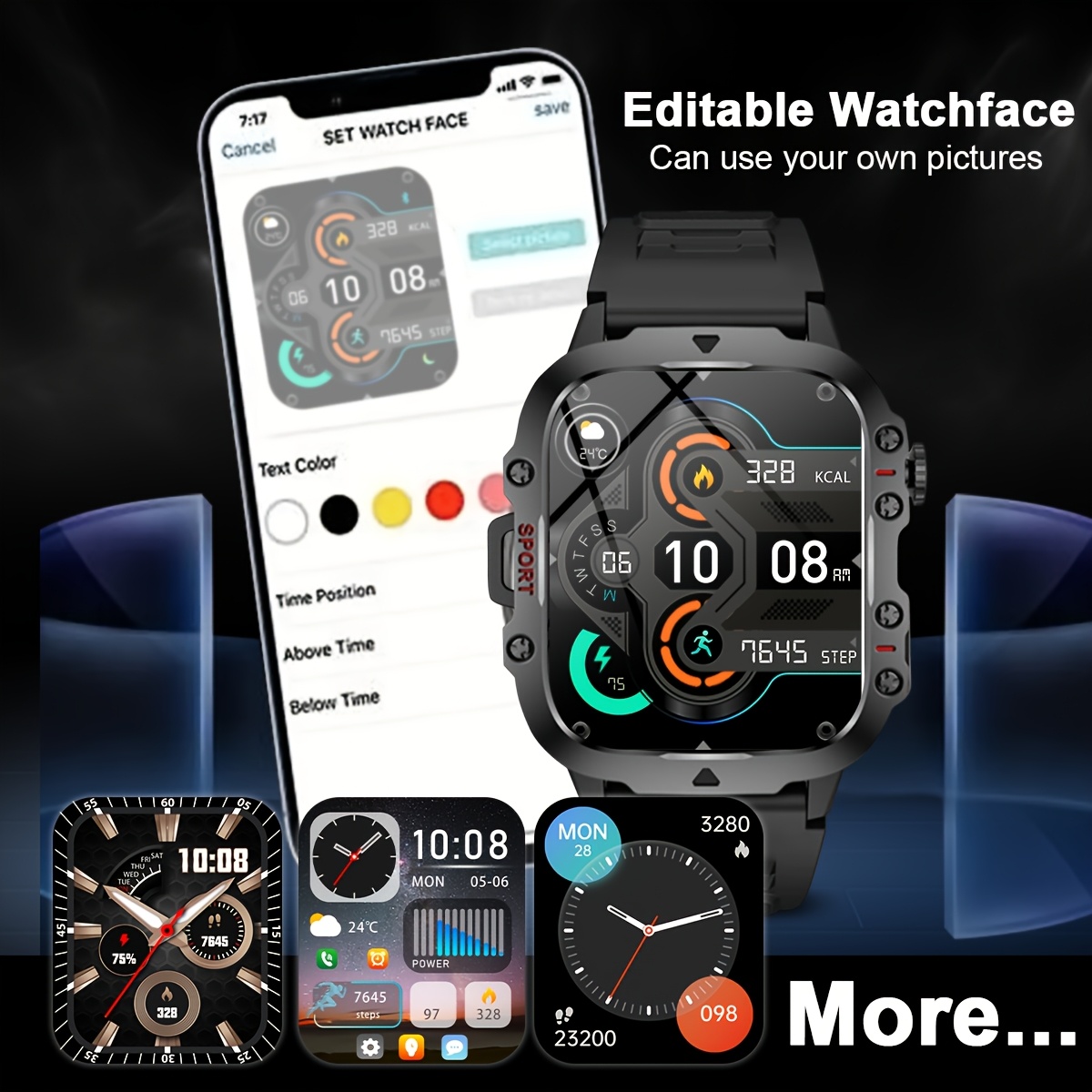 Novo relógio inteligente, equi - Smartwatch Watches Wallpaper avaliação e preço