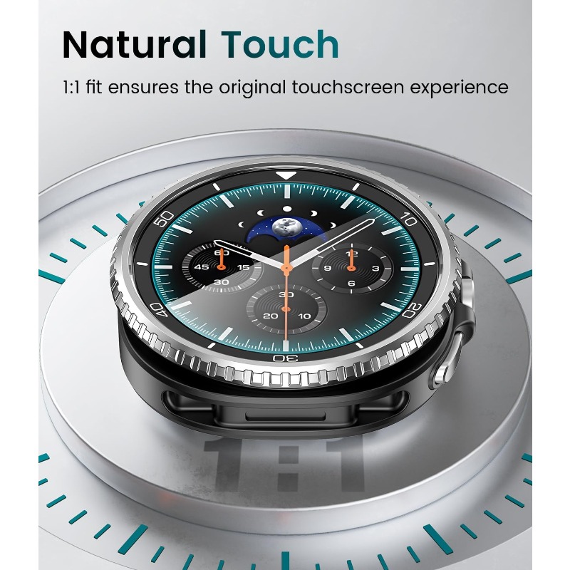 Capa de moldura de metal para  - Smartwatch Ring Watches avaliação e preço