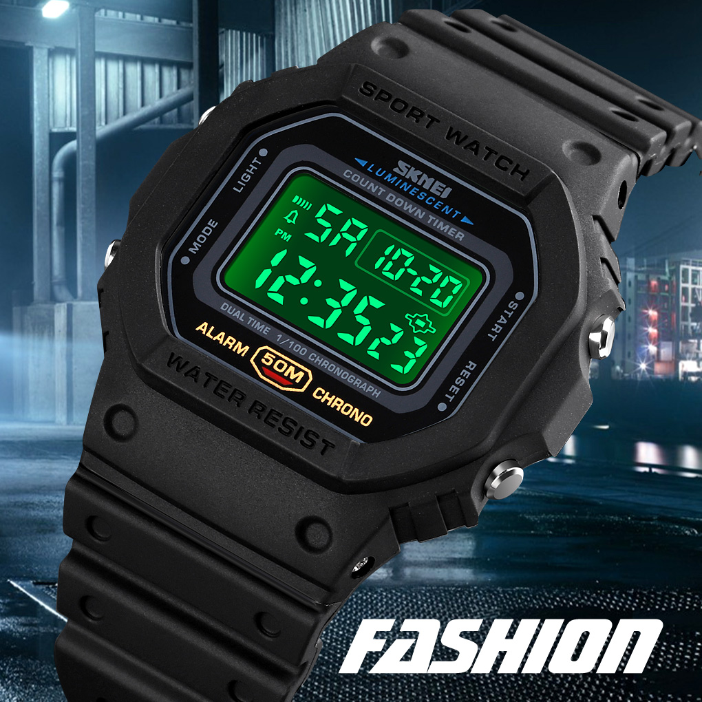 Skmei-Relógio Masculino Multif - Tide Watch Surf avaliação e preço