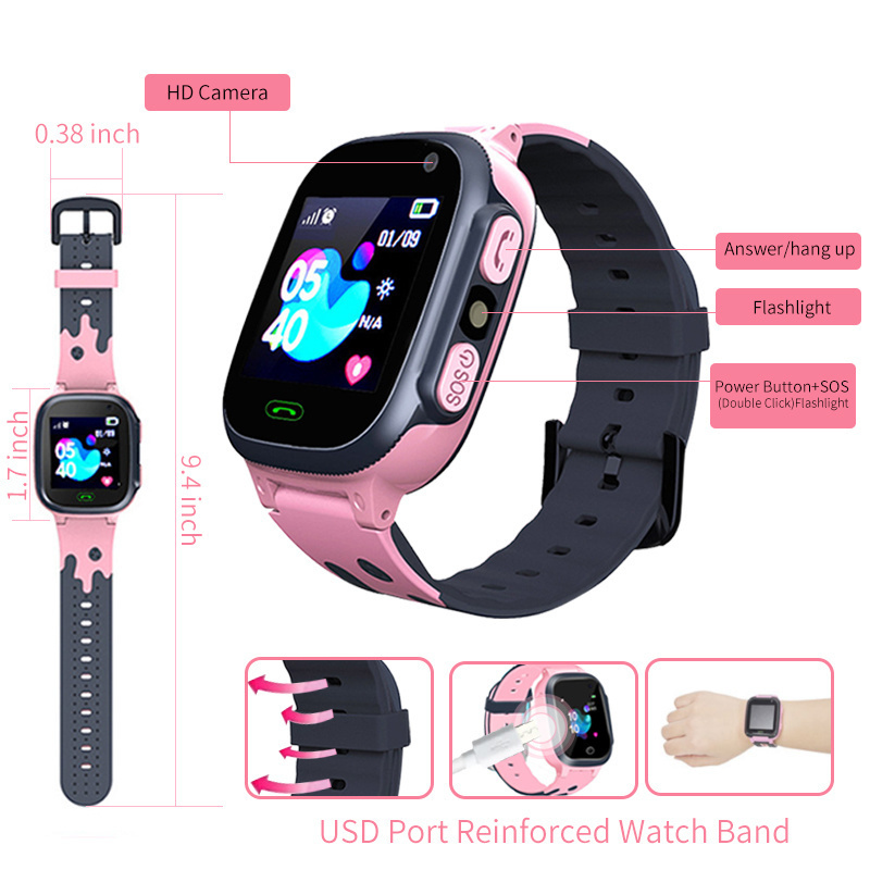 Crianças relógio inteligente à - Smartwatch Watches Girls avaliação e preço