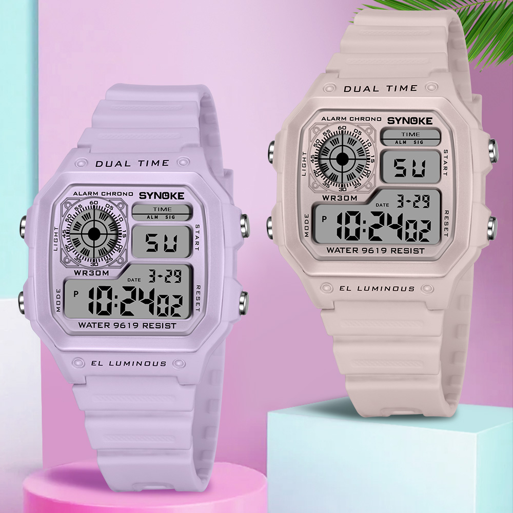 Synoke relógios digitais senho - Tide Watch Surf avaliação e preço