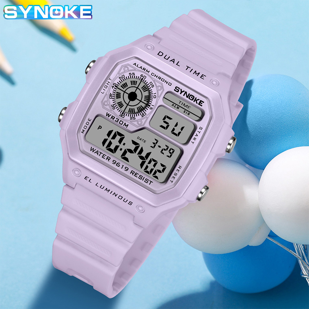 Synoke relógios digitais senho - Tide Watch Surf avaliação e preço