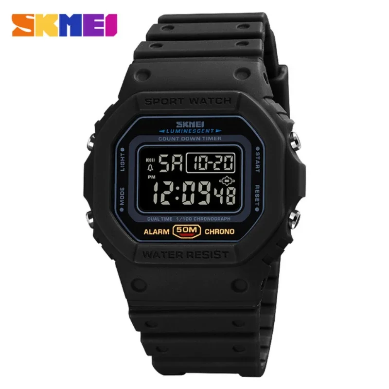 Skmei 1628 luxo digital relógi - Tide Watch Surf avaliação e preço