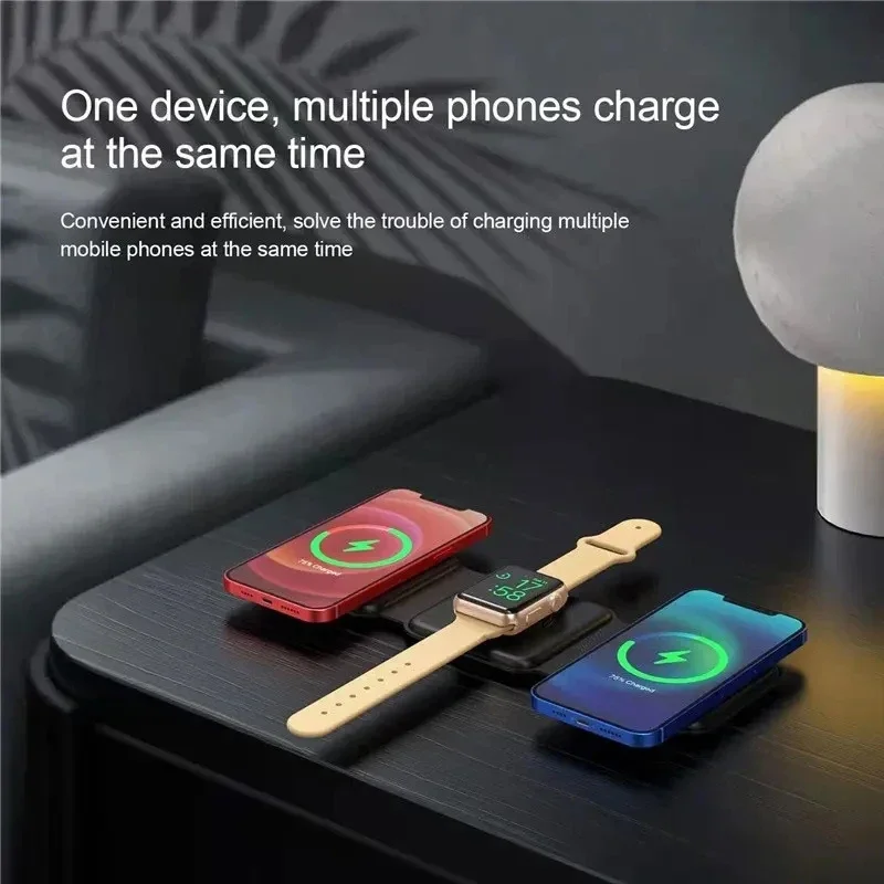 Carregador sem fio magnético p - Smartwatch Watches Compatible With Iphone avaliação e preço