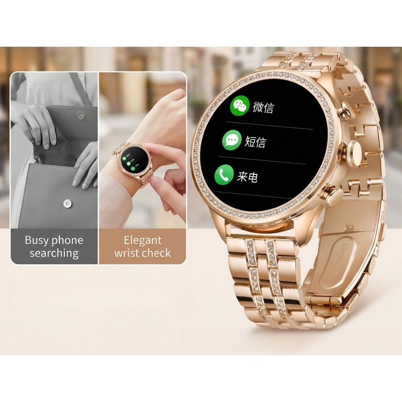 Fornecimento Exclusivo Transfr - Smartwatch Health Watches For Women avaliação e preço