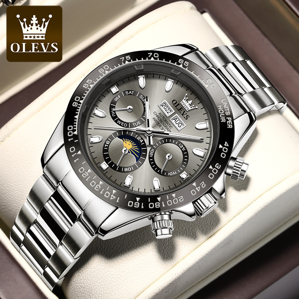 Olevs 6654 relógio masculino d - Rolex Watch Daytona avaliação e preço