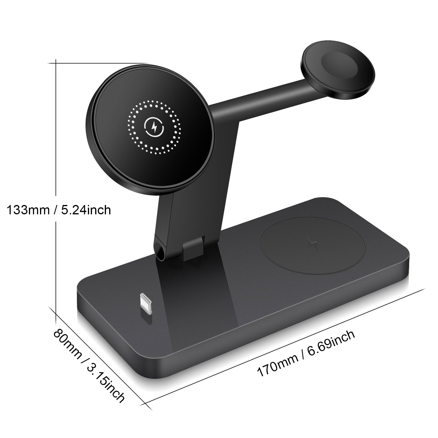 Carregador Magnético Sem Fio 4 - Smartwatch Watches Compatible With Iphone avaliação e preço