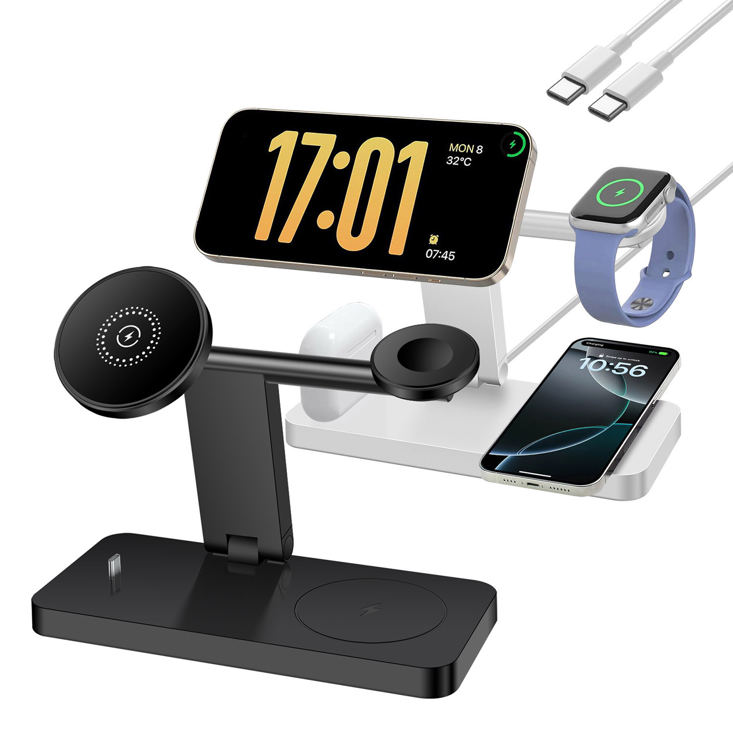 Carregador Magnético Sem Fio 4 - Smartwatch Watches Compatible With Iphone avaliação e preço