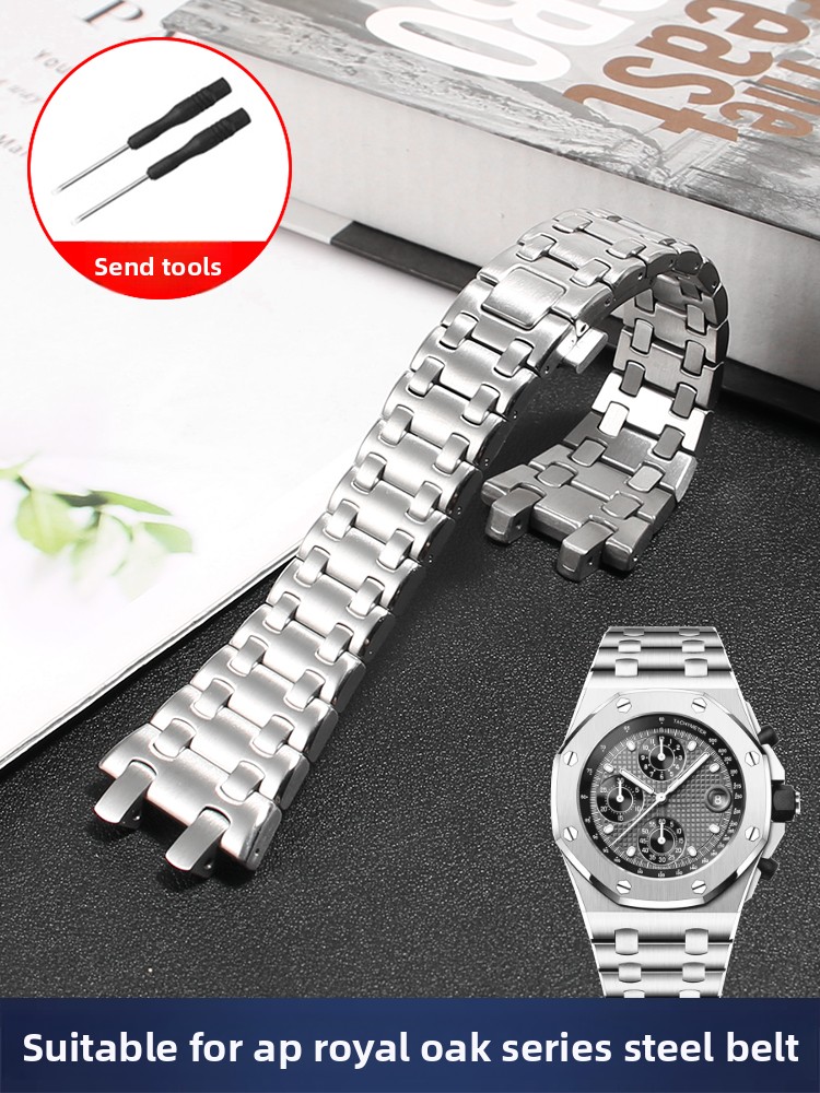 Pulseira de Relógio em Aço Ino - Audemars Piguet Watch Royal Oak Offshore avaliação e preço