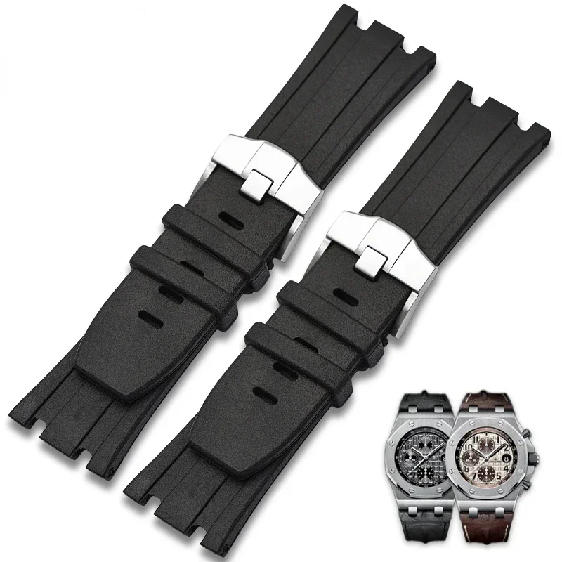 Pulseira de relógio de borrach - Audemars Piguet Watch Royal Oak Offshore avaliação e preço