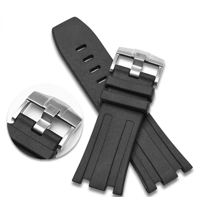 Pulseira de relógio de borrach - Audemars Piguet Watch Royal Oak Offshore avaliação e preço