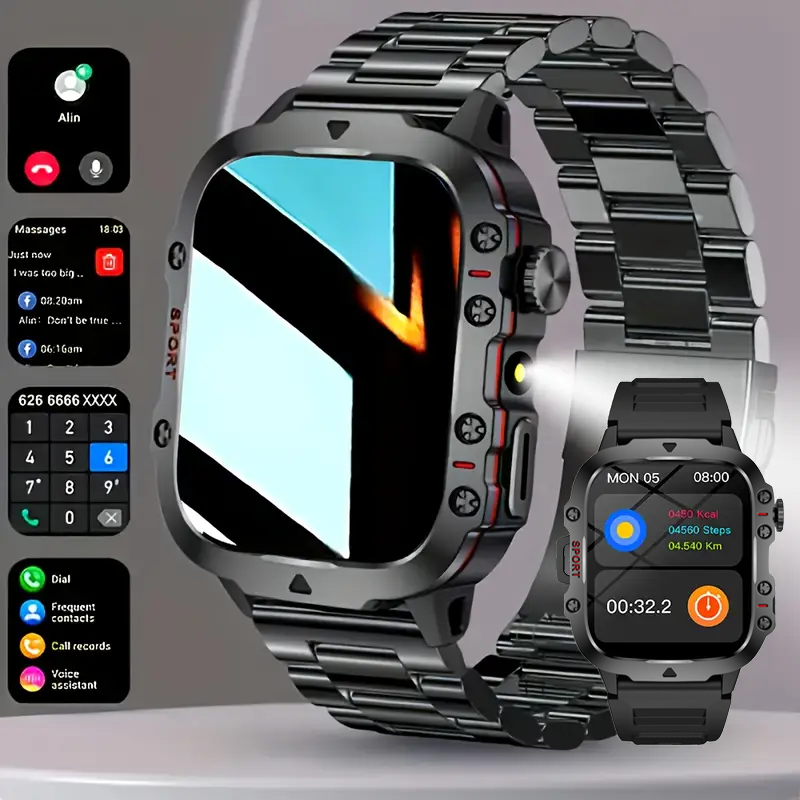Relógio inteligente com luz LE - Smartwatch Watches Wallpaper avaliação e preço