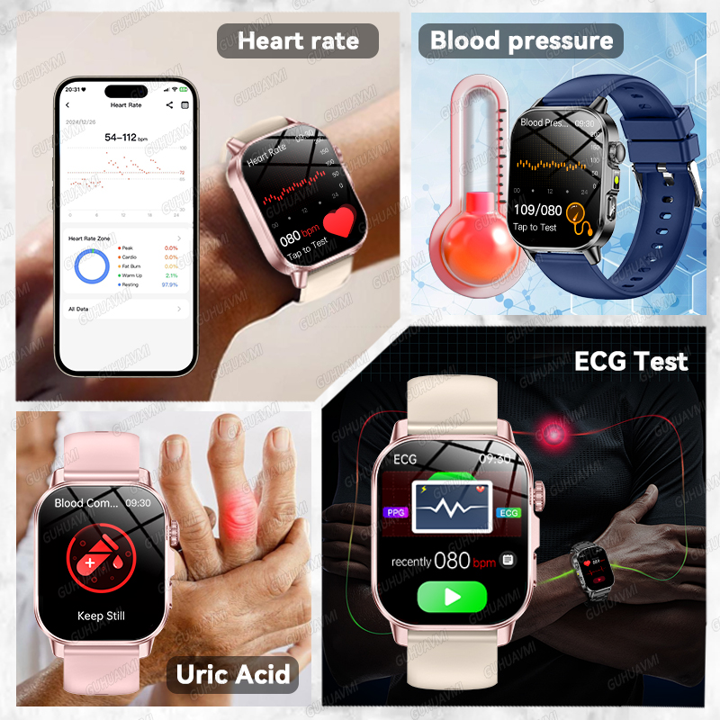 Novo Relógio Inteligente de Sa - Smartwatch Health Watches For Women avaliação e preço