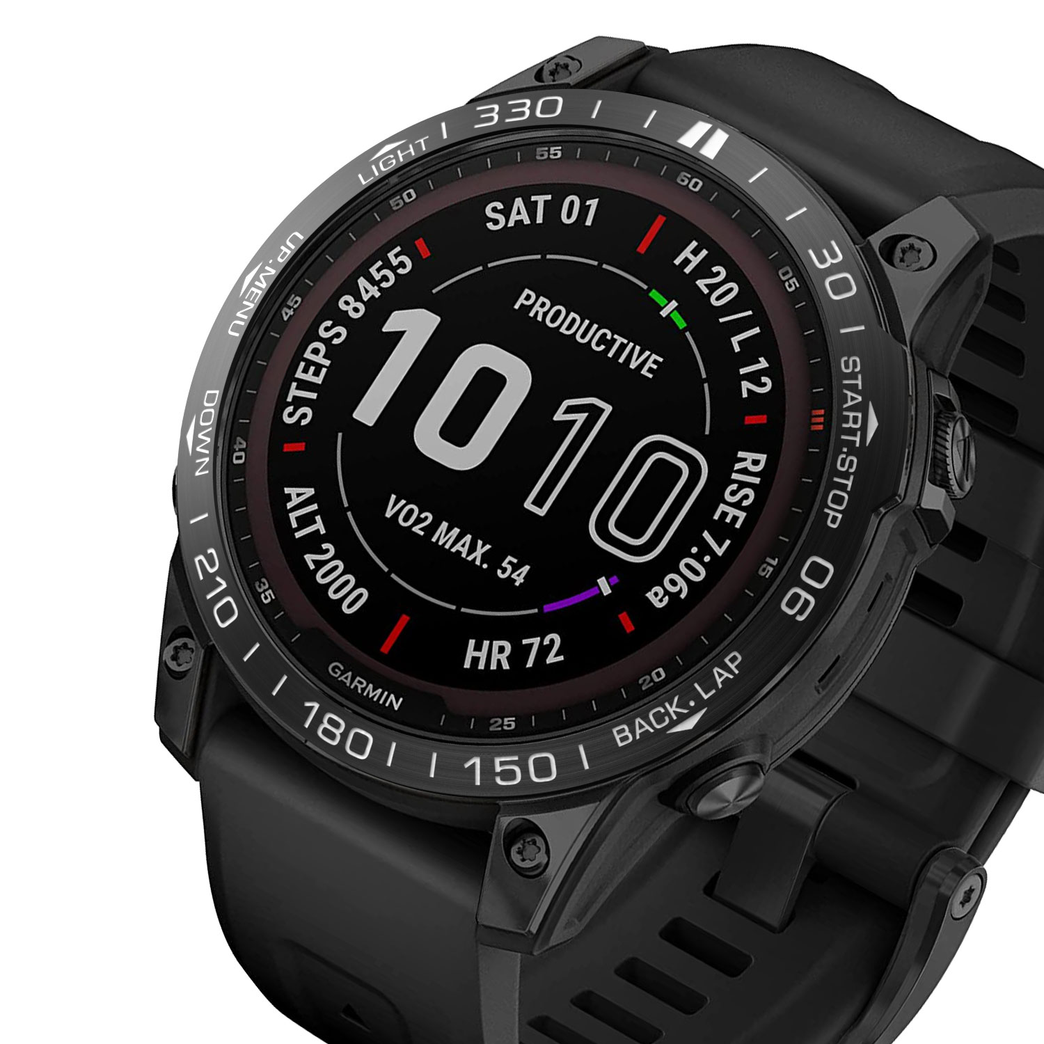 Moldura de estilo de metal par - Smartwatch Ring Watches avaliação e preço